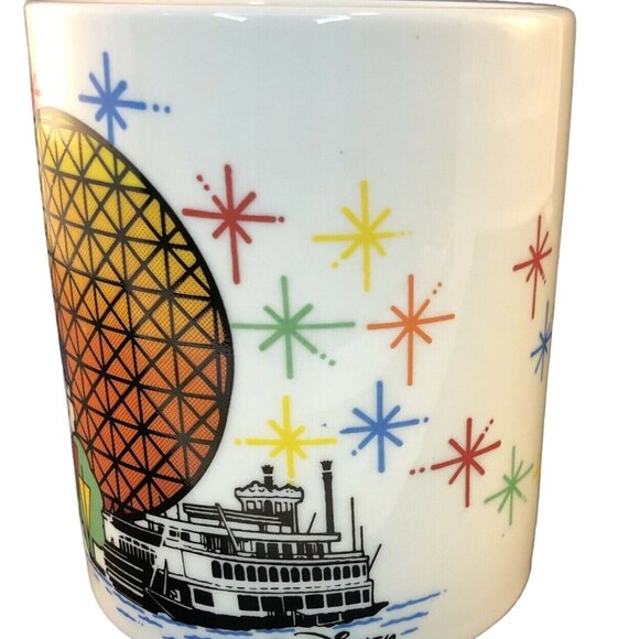 Disney World Mickey Mouse “I Love Grandma” Coffee Mug Cup Castle Epcot Vintage - Picture 4 of 8